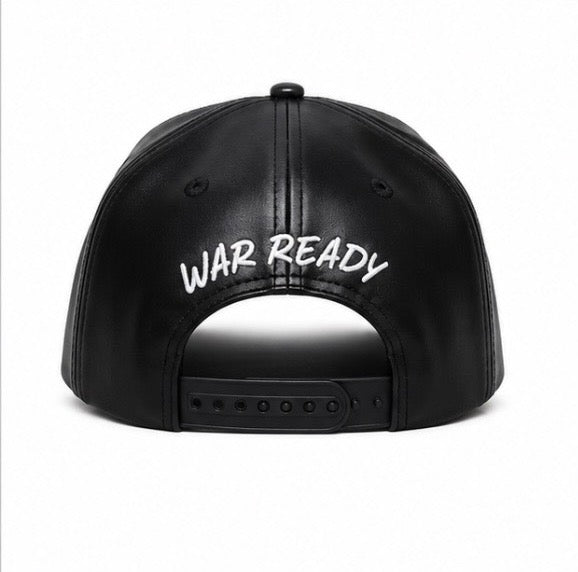 War Ready Leather Snapback