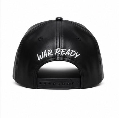 War Ready Leather Snapback