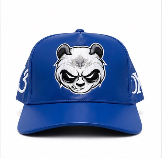 Nipsey Blue Leather Snapback